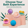 Rose Quartz Geode Crystal Bath Bomb
