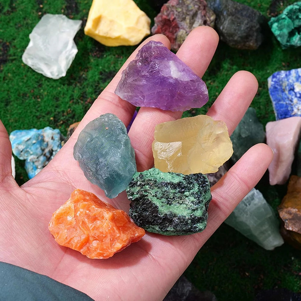 1.2"-2" Natural Raw Aquamarine Healing Crystal