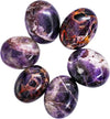 Large 45-50mm Dreamy Amethyst Crystal Palm Stone