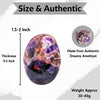 Large 45-50mm Dreamy Amethyst Crystal Palm Stone