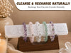 Selenite Crystal Charging Plate, 7.5 Inch