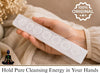 Selenite Crystal Charging Plate, 7.5 Inch
