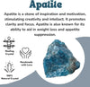 Raw Apatite Healing Crystal
