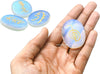 Engraved Opalite Crystal Reiki Stones