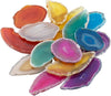10 Piece Polished Agate Geode Crystal Table Slices