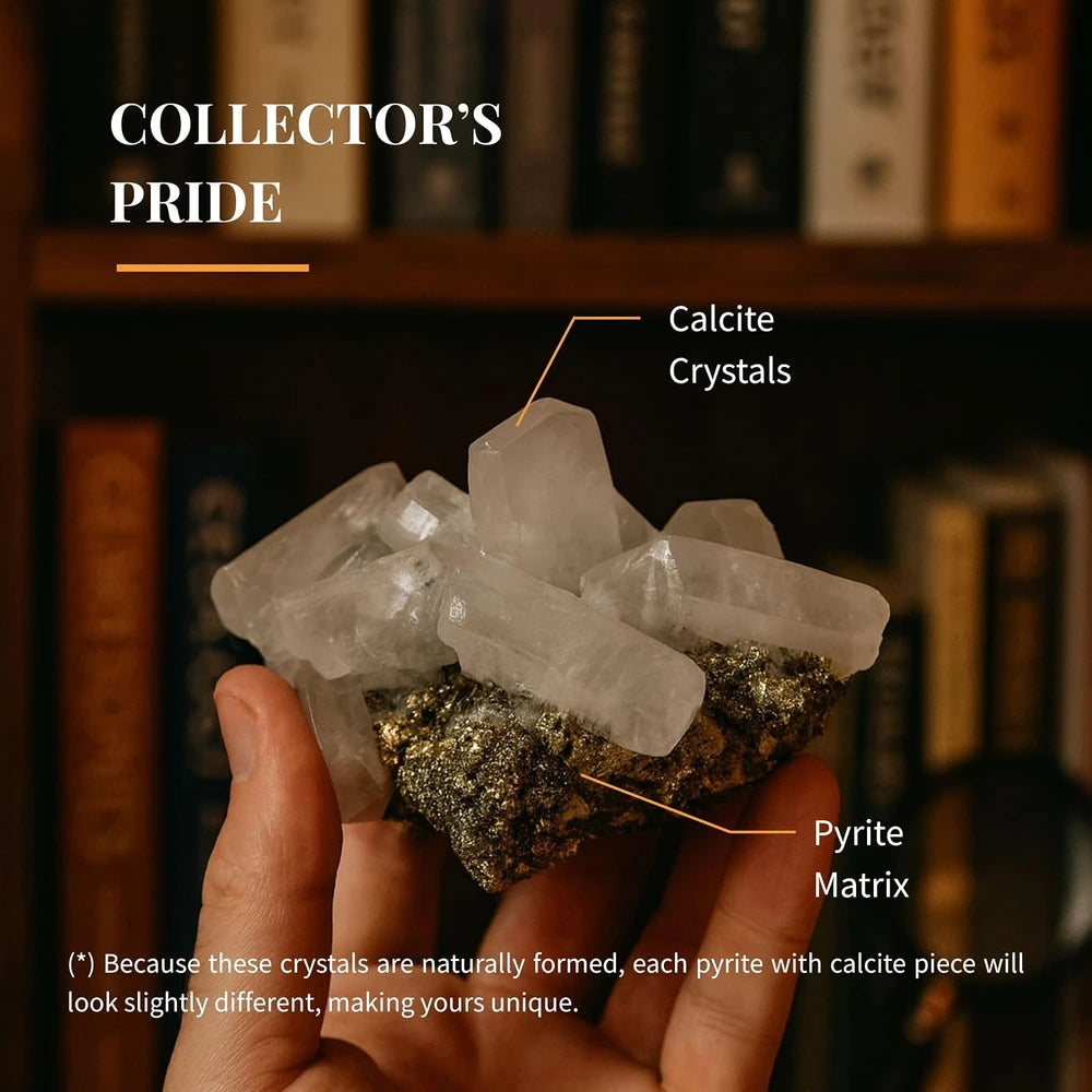 Natural Calcite Crystal Specimen