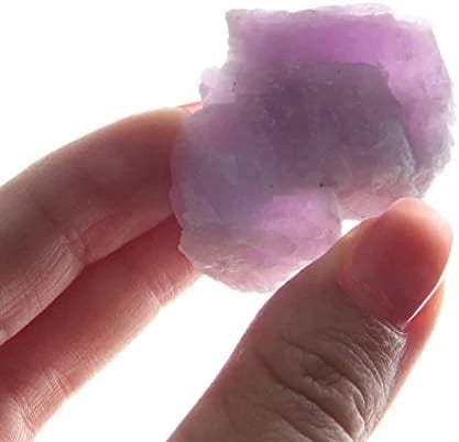 100g Natural Rough Kunzite Stone Crystal Specimen