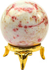 2 Inch Cinnabarite Crystal Meditation Sphere